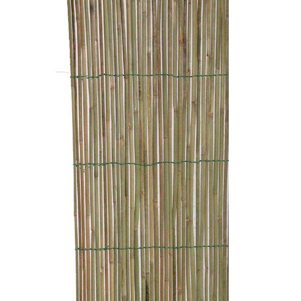 Vindskydd bambu, kluven