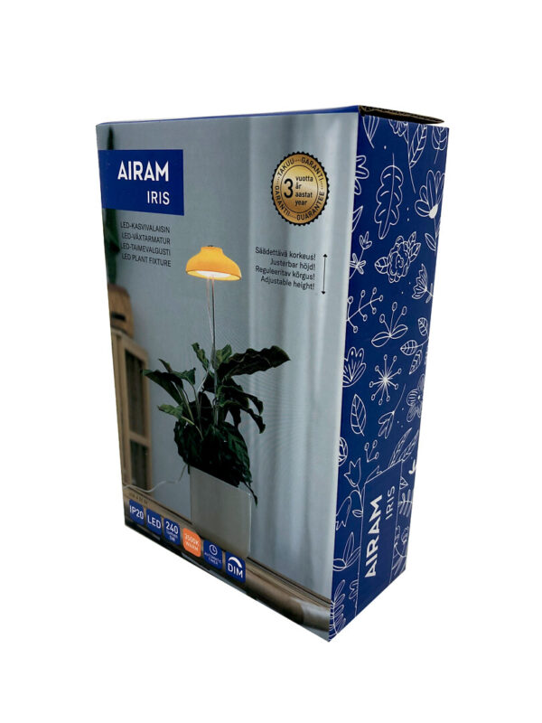 AIRAM Iris IP20 Gul skärm